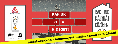 Rakjunk kályhát közösen - adakozókeddi kampánykép
